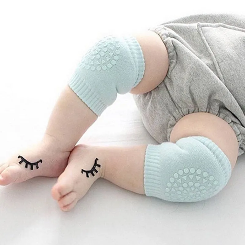 2-pairs Soft Anti-slip Knee Pads for Baby