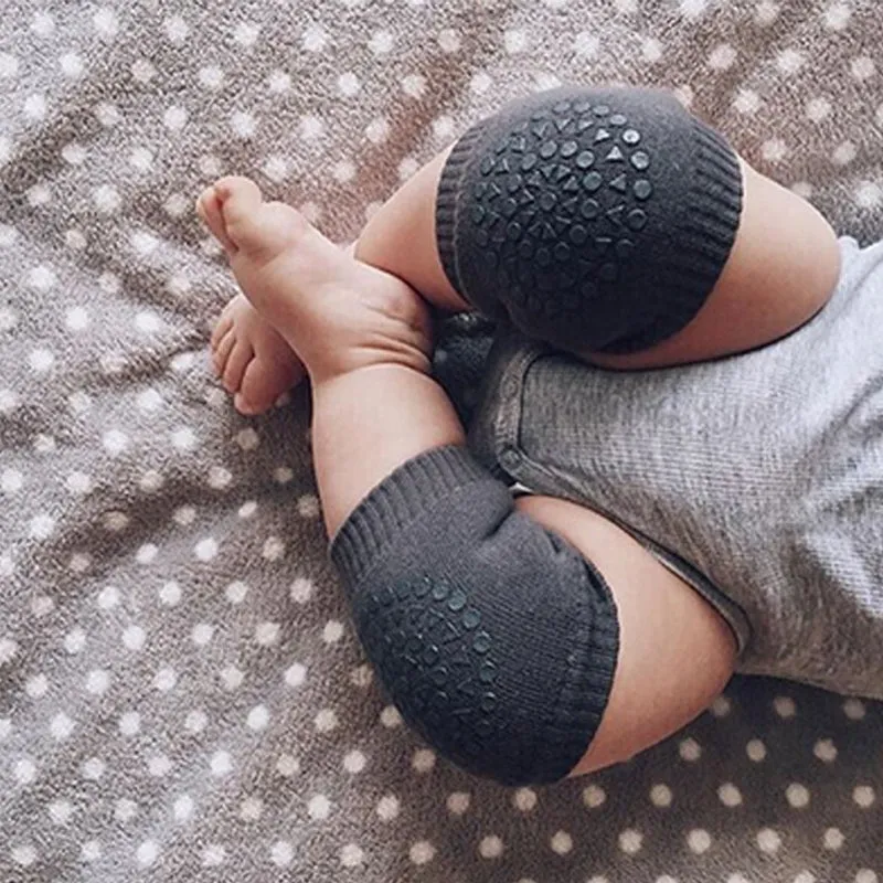 2-pairs Soft Anti-slip Knee Pads for Baby