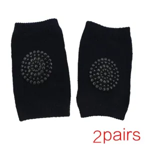 2-pairs Soft Anti-slip Knee Pads for Baby