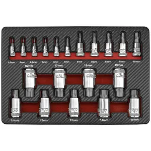 20-PC. Metric Master R.B.R.T. Hex Driver Set