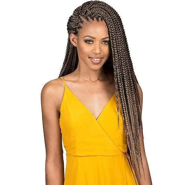 [3 Pack Deal] Bobbi Boss African Roots Collection Crochet Braid - BOMBA BOX BRAID 18"