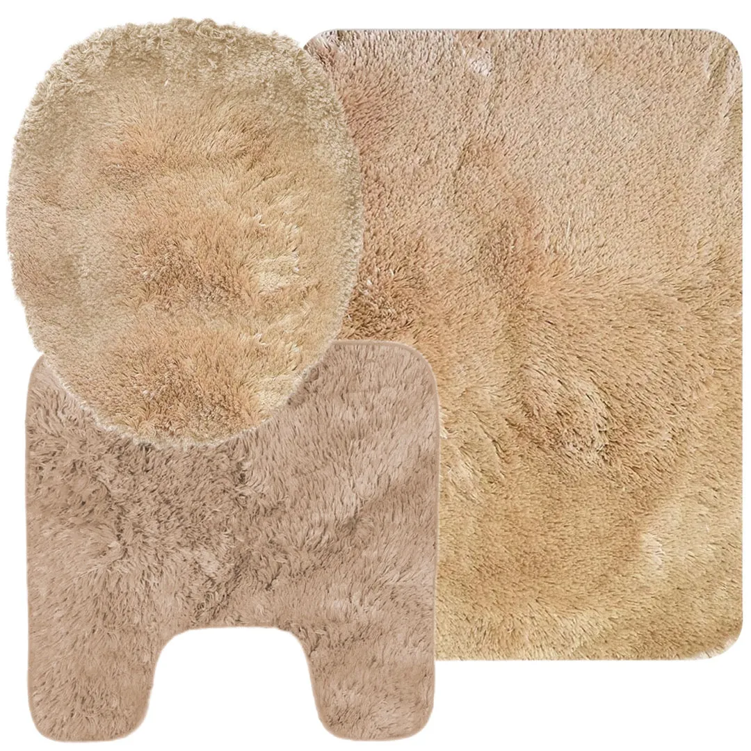 3PC BATH SET | Beige | St. Lucia