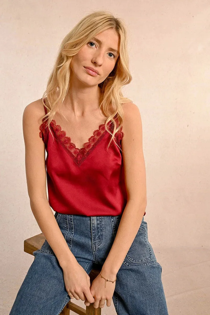 A Peek of Lace Cami