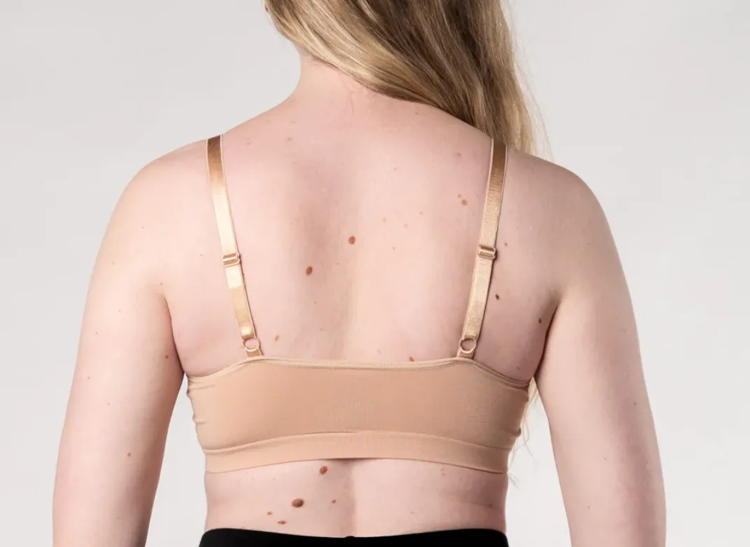Adjustable Strap Bralette - Nude
