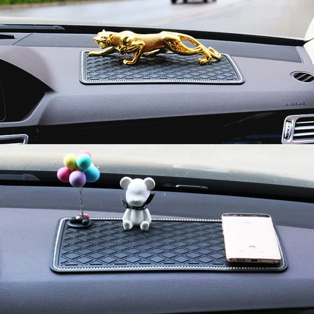 Anti-slip Car Dashboard Diamond Mat  