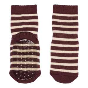 Antislip Huissokken Kinderen Wol Elis  79273 36 Grape Skin