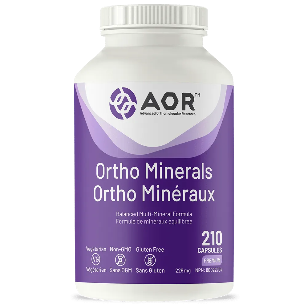 AOR Ortho Minerals 210 Vegetarian Capsules