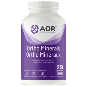 AOR Ortho Minerals 210 Vegetarian Capsules