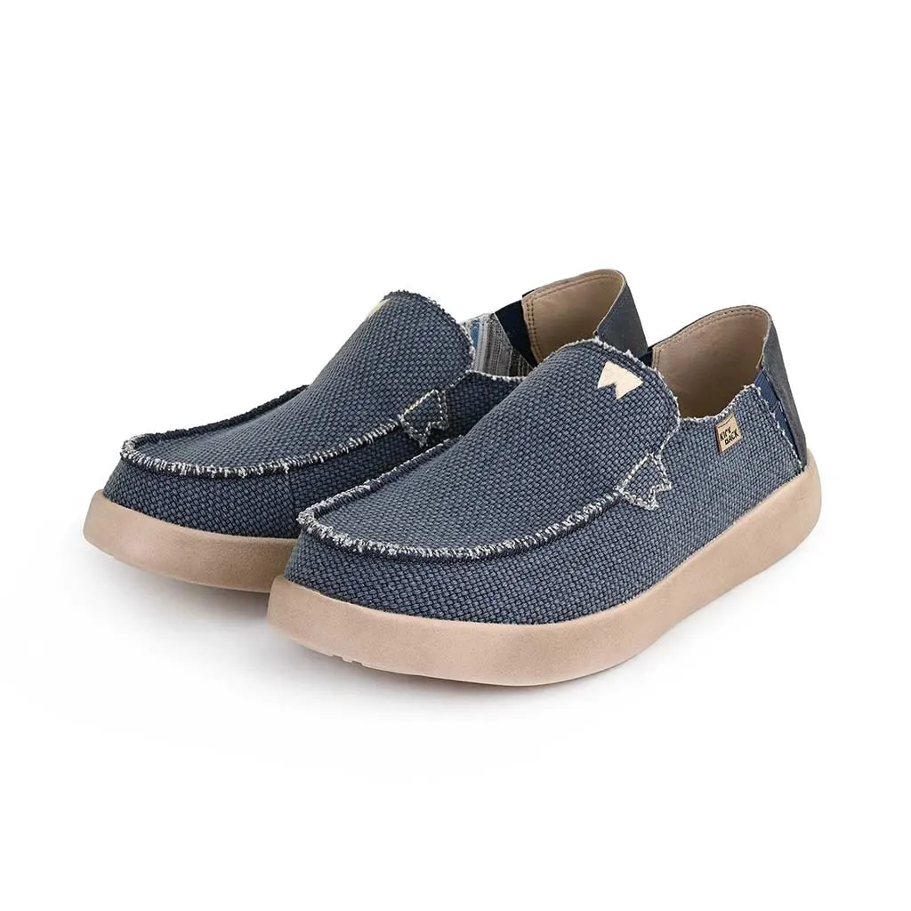 Barbeach Woven Canvas Sunkissed Navy