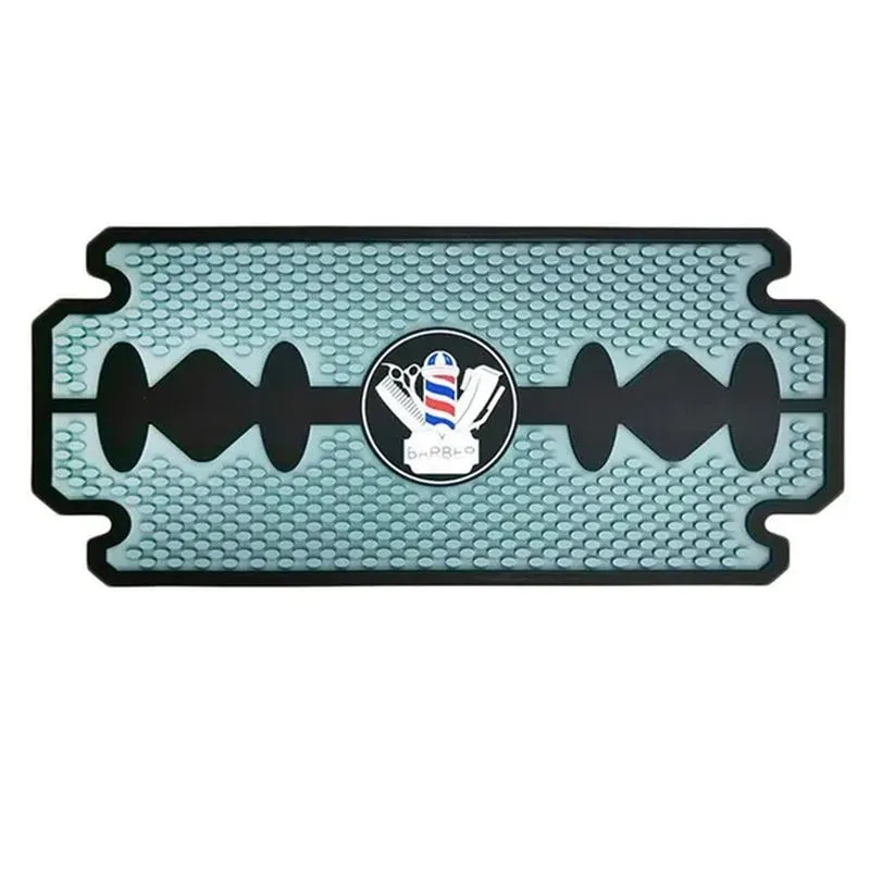 Barber Tools Storage Pad Clippers Scissors Display Mat Hairdressing Non-Slip Station Mat Haircut Supplies Holder Salon Accessory
