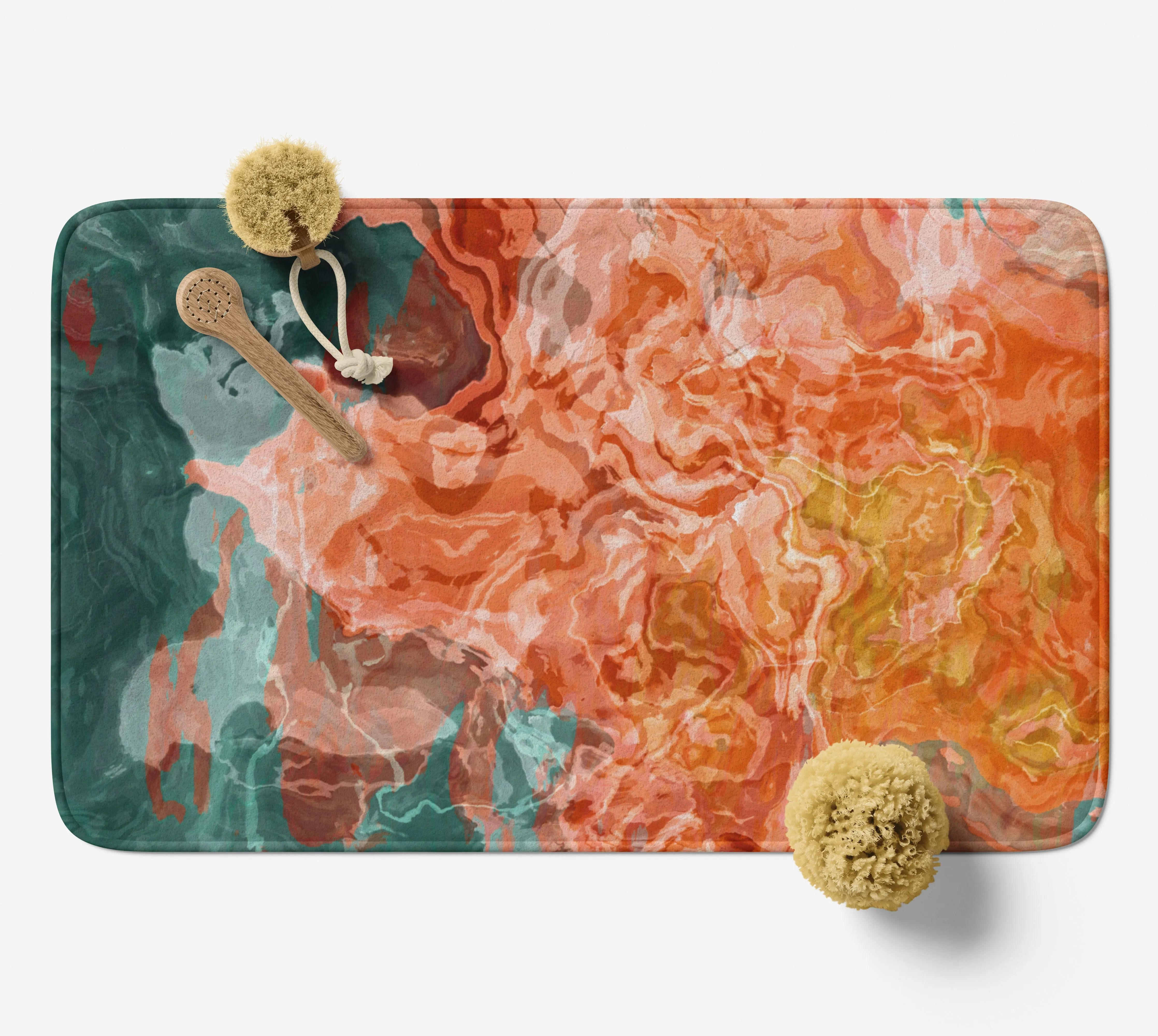 Bath Mat, Coral Reef