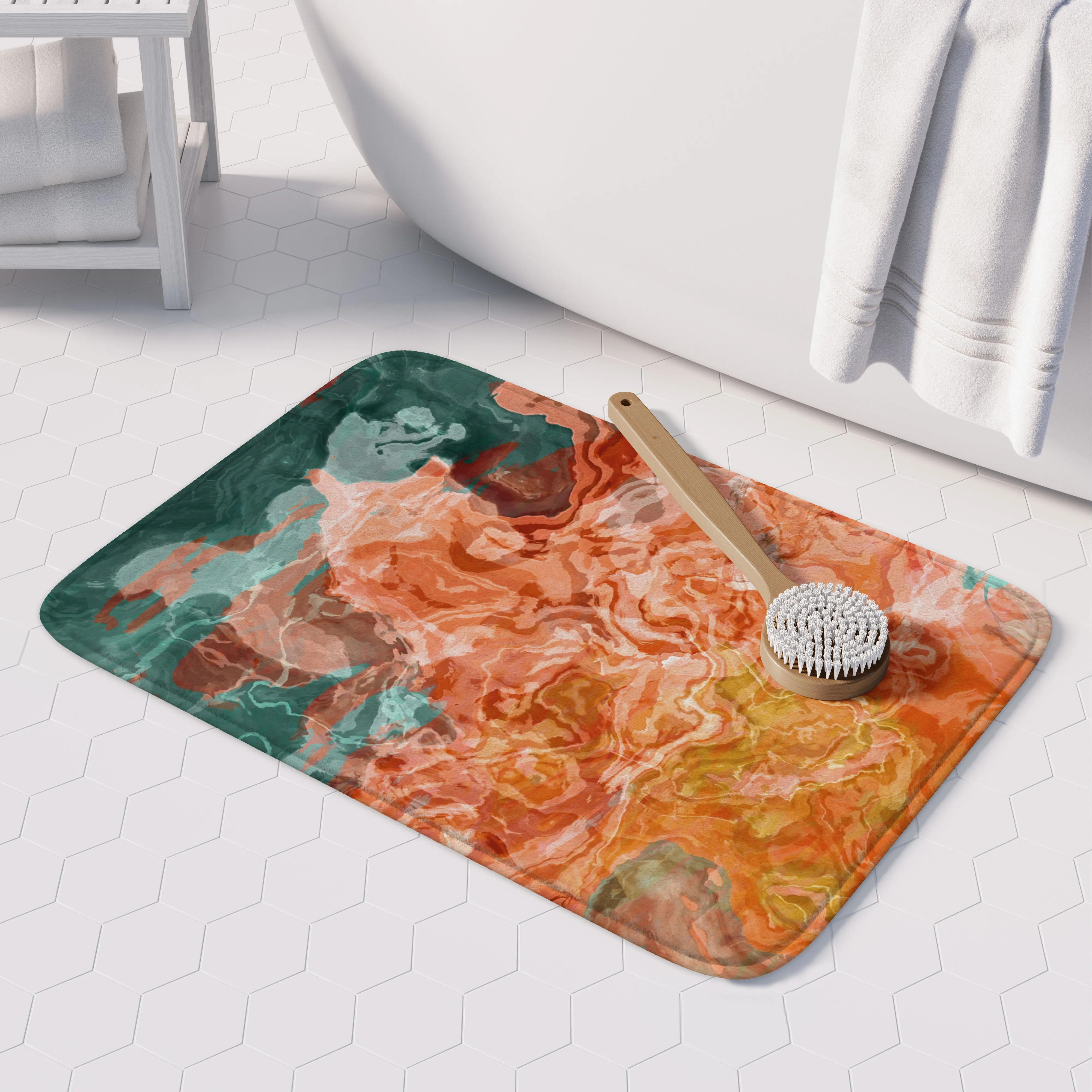 Bath Mat, Coral Reef