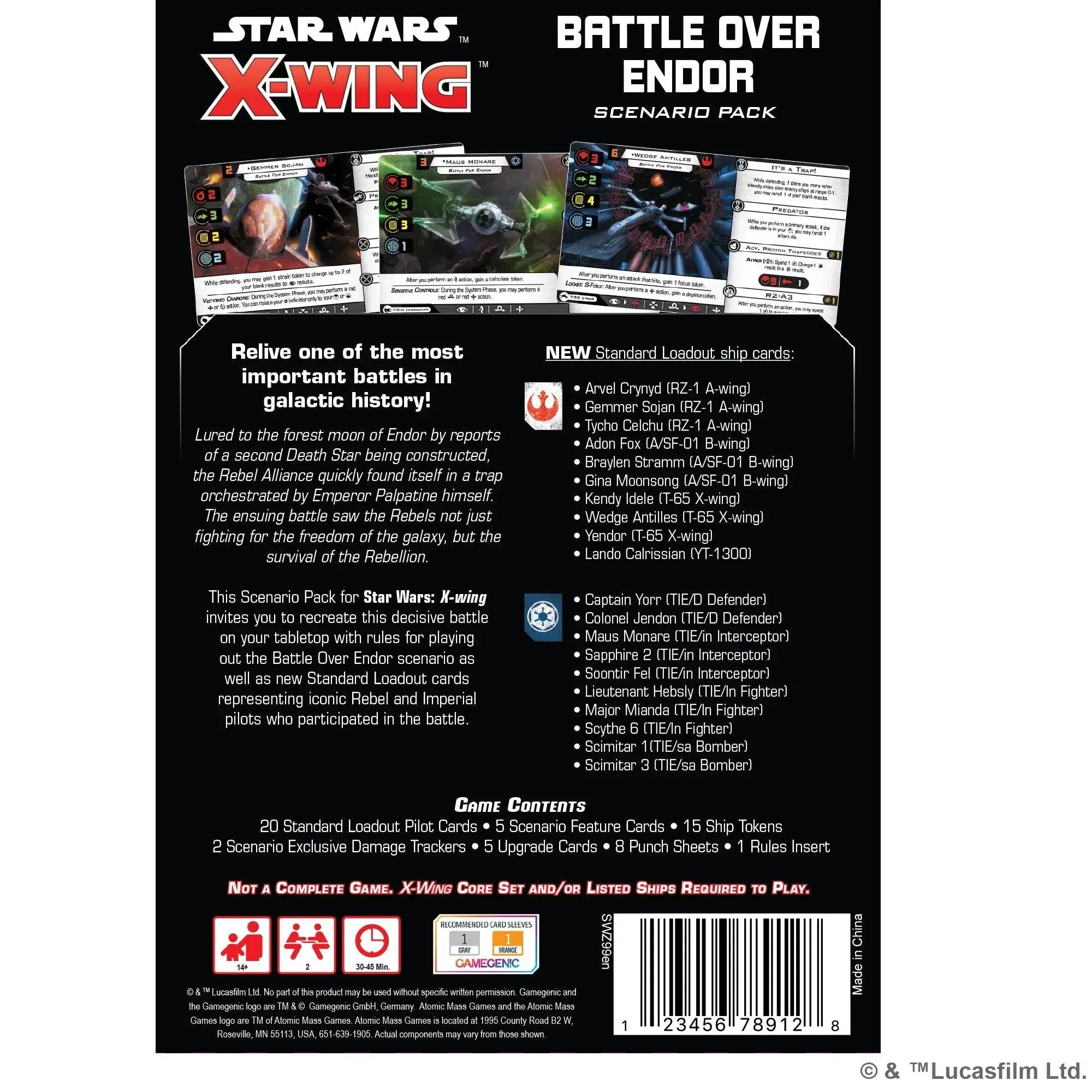 Battle Over Endor Scenario Pack