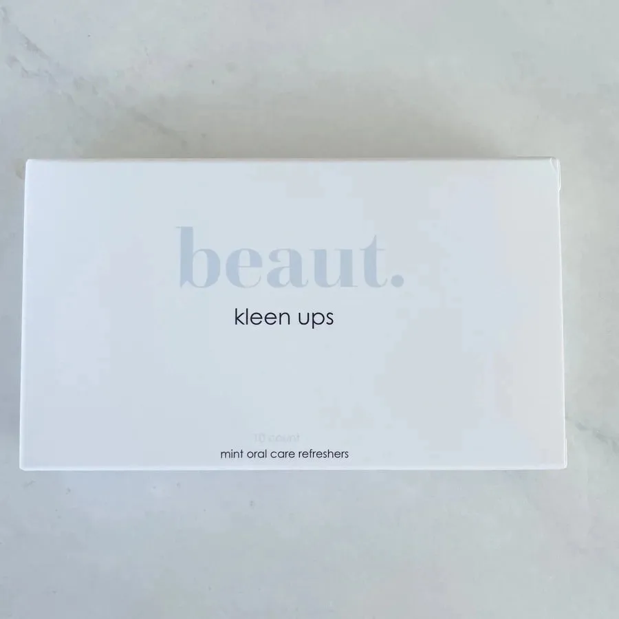BEAUT. KLEEN UPS MINT ORAL CARE BREATH REFRESHERS