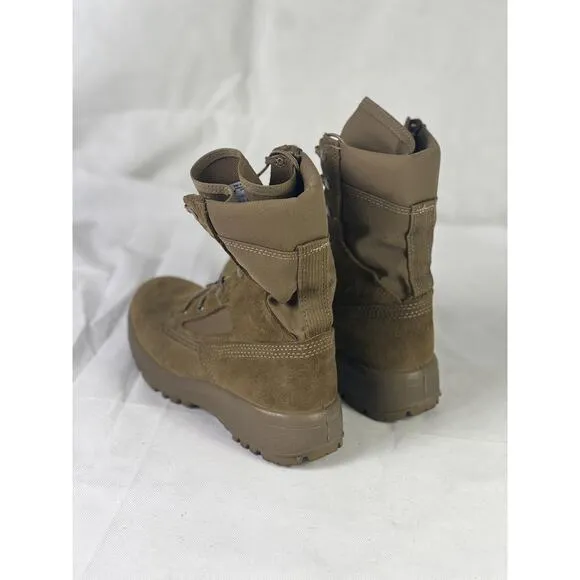 BELLEVILLE 390 DES TAN HOT WEATHER BOOTS SIZE 5.0 R -US MADE
