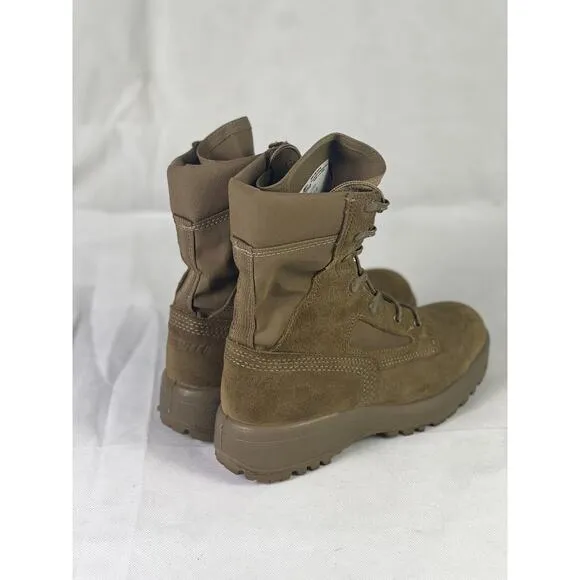 BELLEVILLE 390 DES TAN HOT WEATHER BOOTS SIZE 5.0 R -US MADE