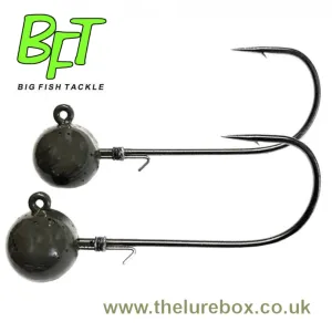 BFT Tungsten Jig Head - Green Pumpkin