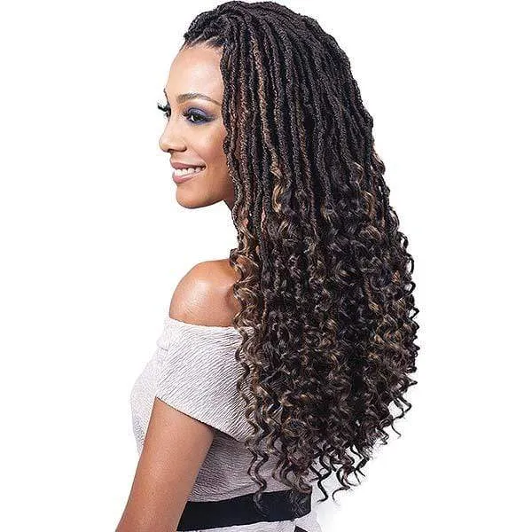 Bobbi Boss African Roots Crochet Braid - BNULCGD20 NU LOCS CURLY TIPS 20"