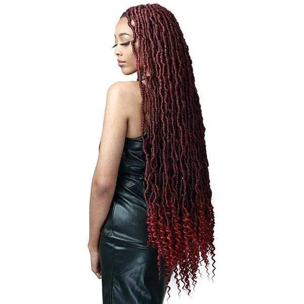 Bobbi Boss Synthetic Crochet Braid - NU LOCS CURLY TIPS 36" 2X