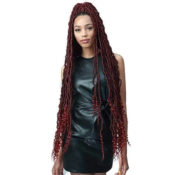 Bobbi Boss Synthetic Crochet Braid - NU LOCS CURLY TIPS 36" 2X