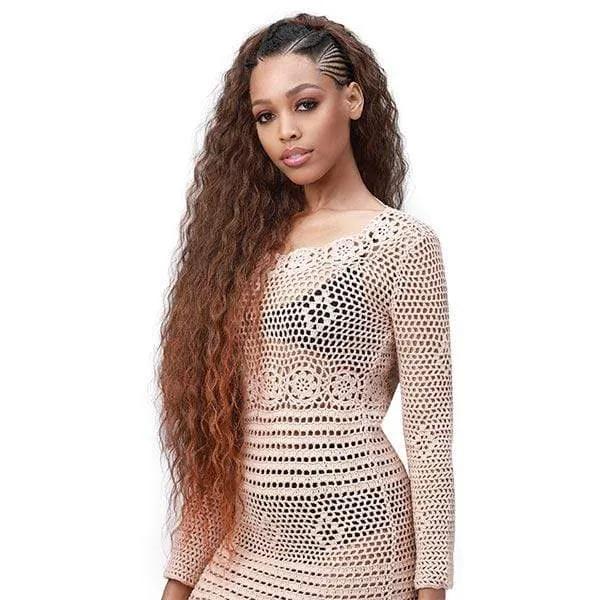 Bobbi Boss Synthetic Pre-Feathered Braid - 3X KING TIPS WET & WAVY 28"
