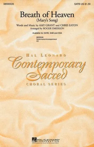 BREATH OF HEAVEN SATB