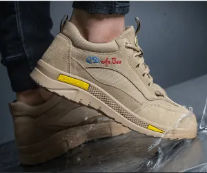 Casual Men's Breathable Labor Puncture-proof Safety Shoes