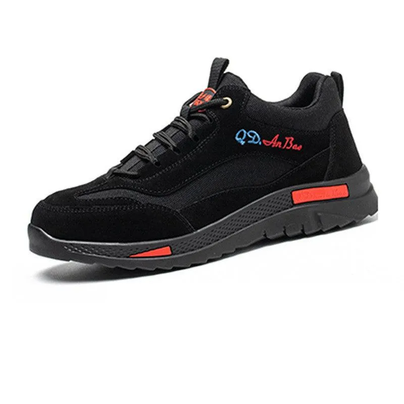 Casual Men's Breathable Labor Puncture-proof Safety Shoes