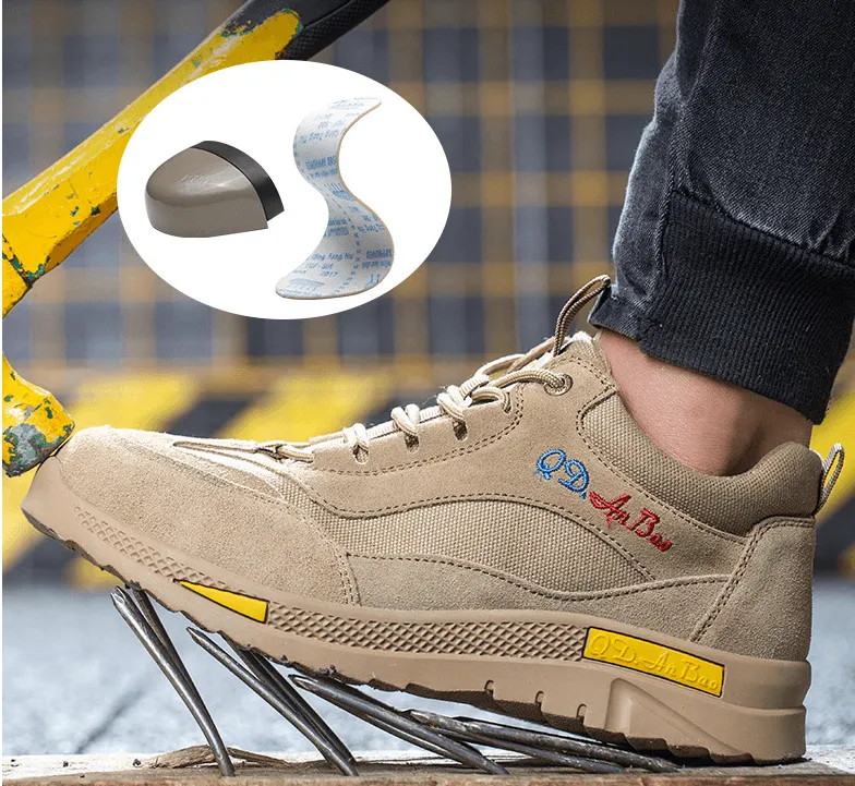 Casual Men's Breathable Labor Puncture-proof Safety Shoes