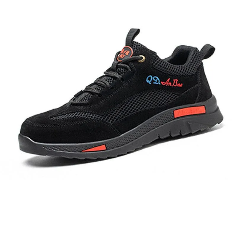 Casual Men's Breathable Labor Puncture-proof Safety Shoes