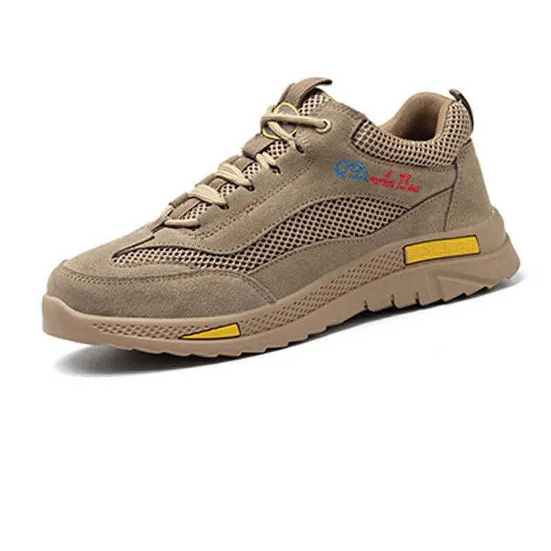 Casual Men's Breathable Labor Puncture-proof Safety Shoes