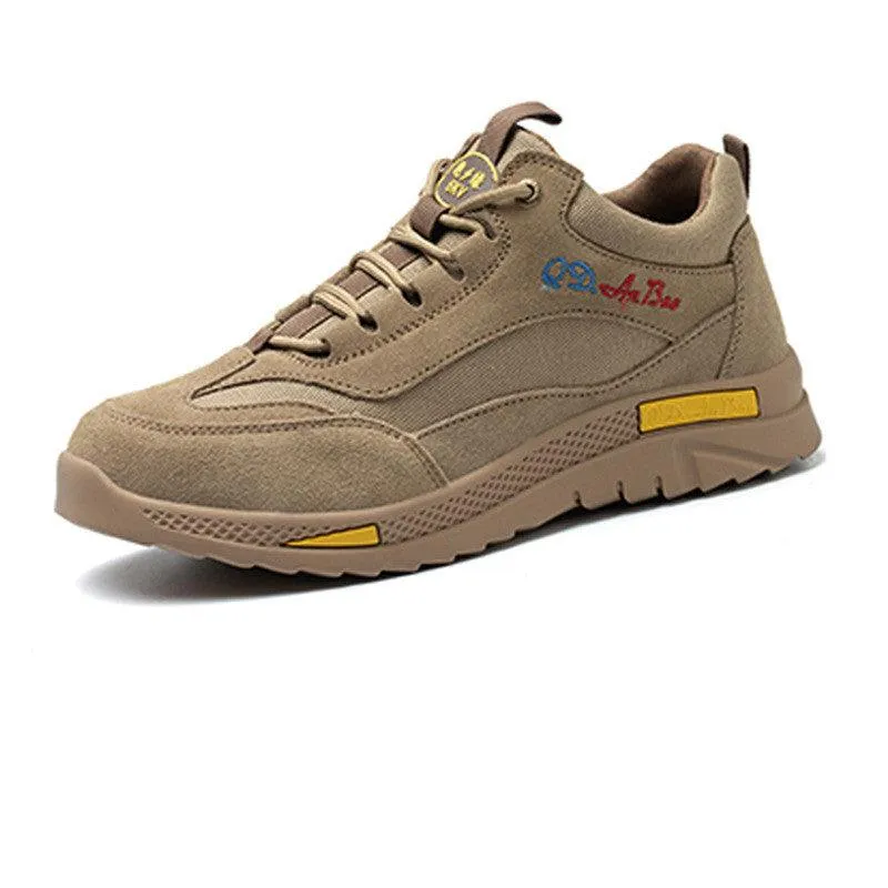 Casual Men's Breathable Labor Puncture-proof Safety Shoes