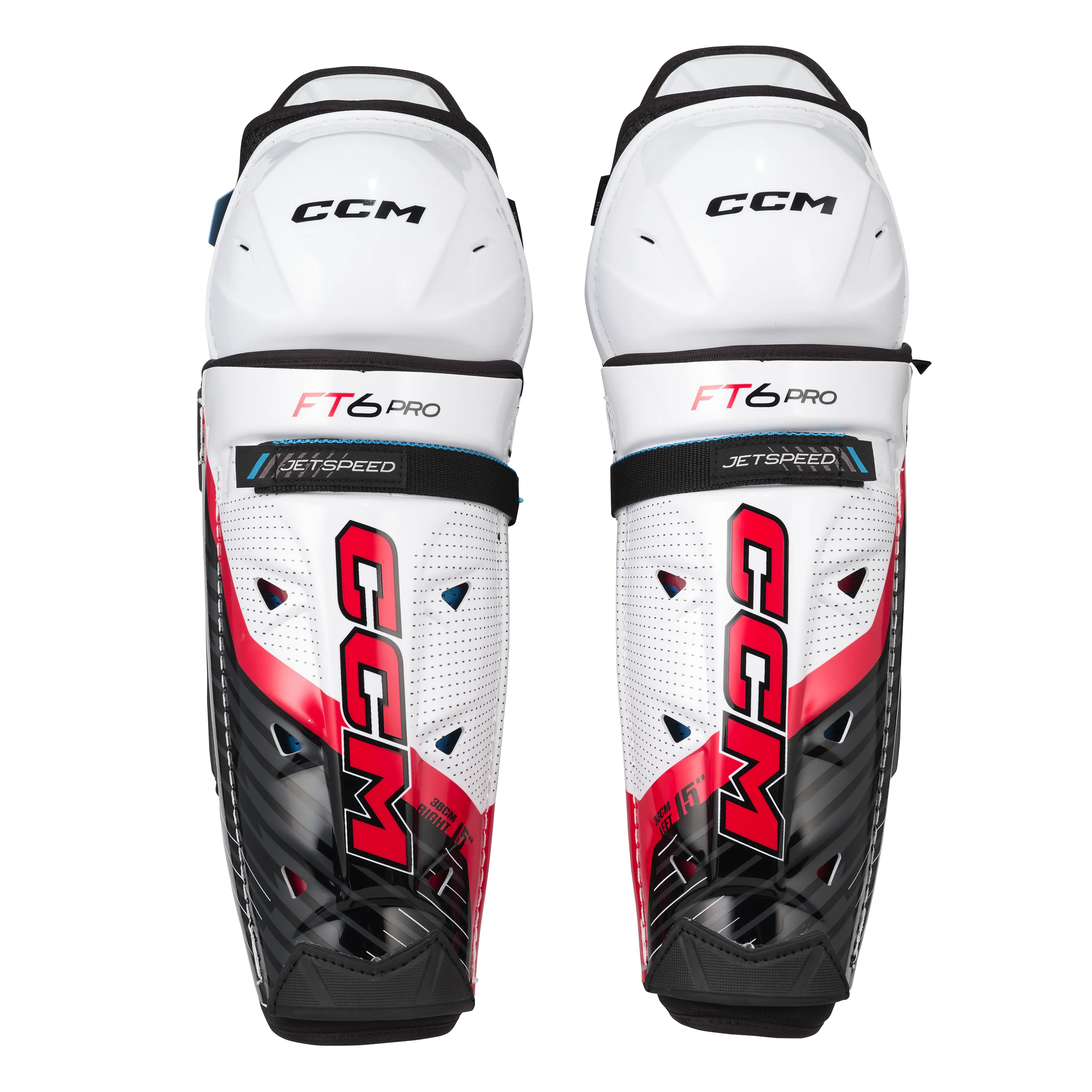 CCM Jetspeed FT6 Pro Shin Pads- Senior