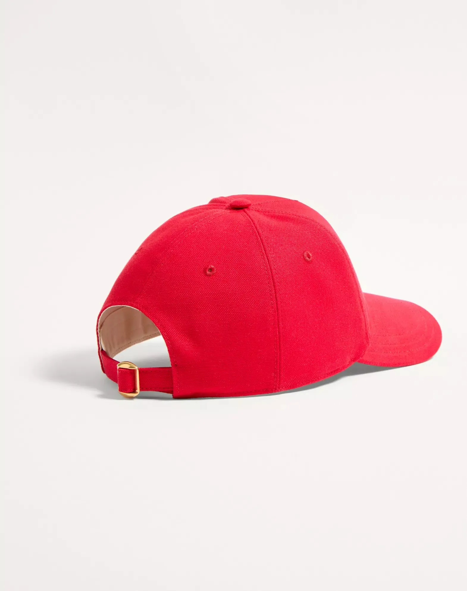 Chez Valentino Cotton Baseball Cap With Embroidery