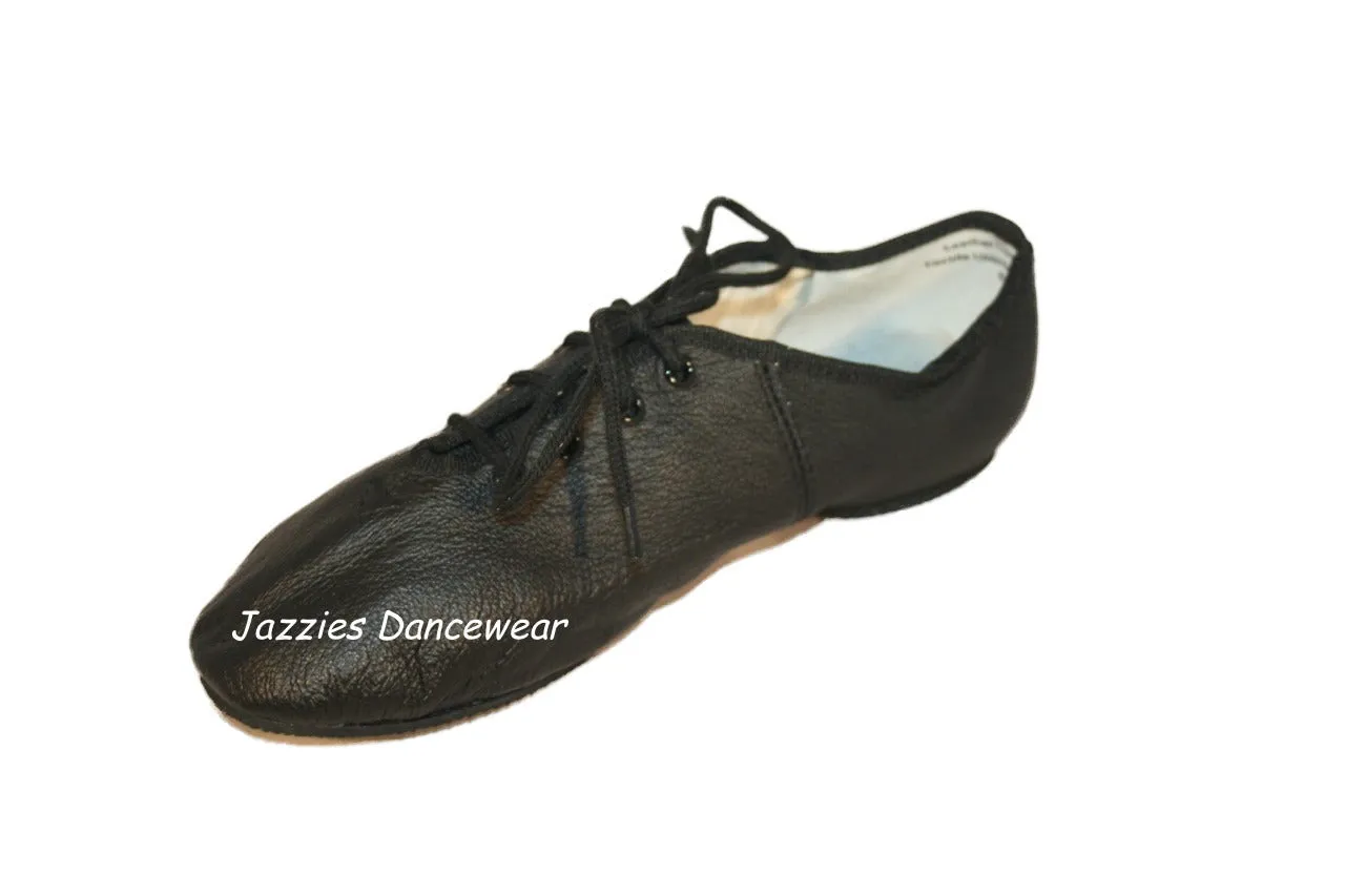 Child Full Sole Lace Up Jazz Shoes