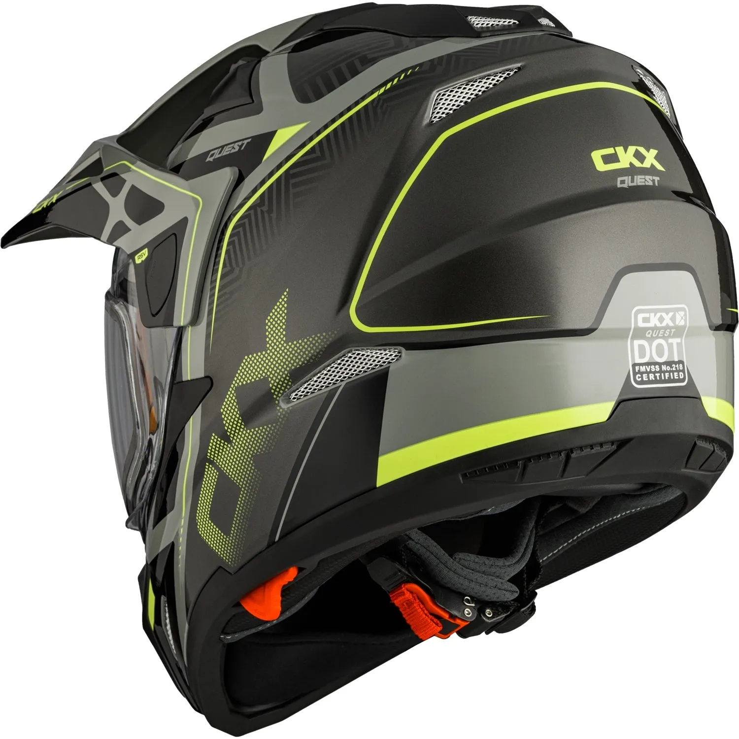 CKX Gloom Quest RSV Backcountry Helmet with Double Shield