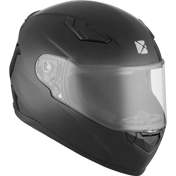 CKX RR619 Full-Face Helmet, Summer Solid Gloss Black