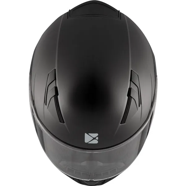 CKX RR619 Full-Face Helmet, Summer Solid Gloss Black