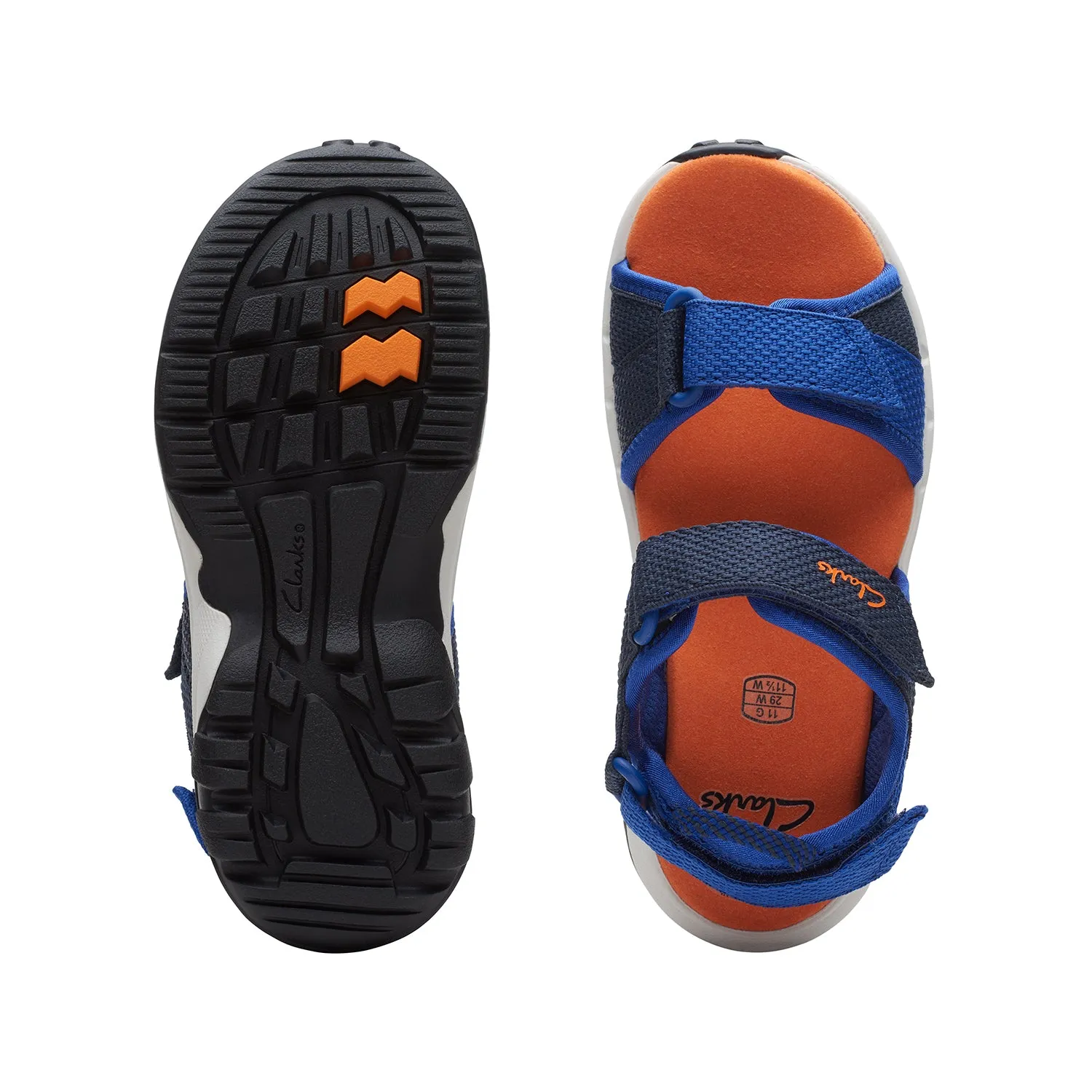 CLARKS BOYS EXPO SEA KID (WIDE FIT)