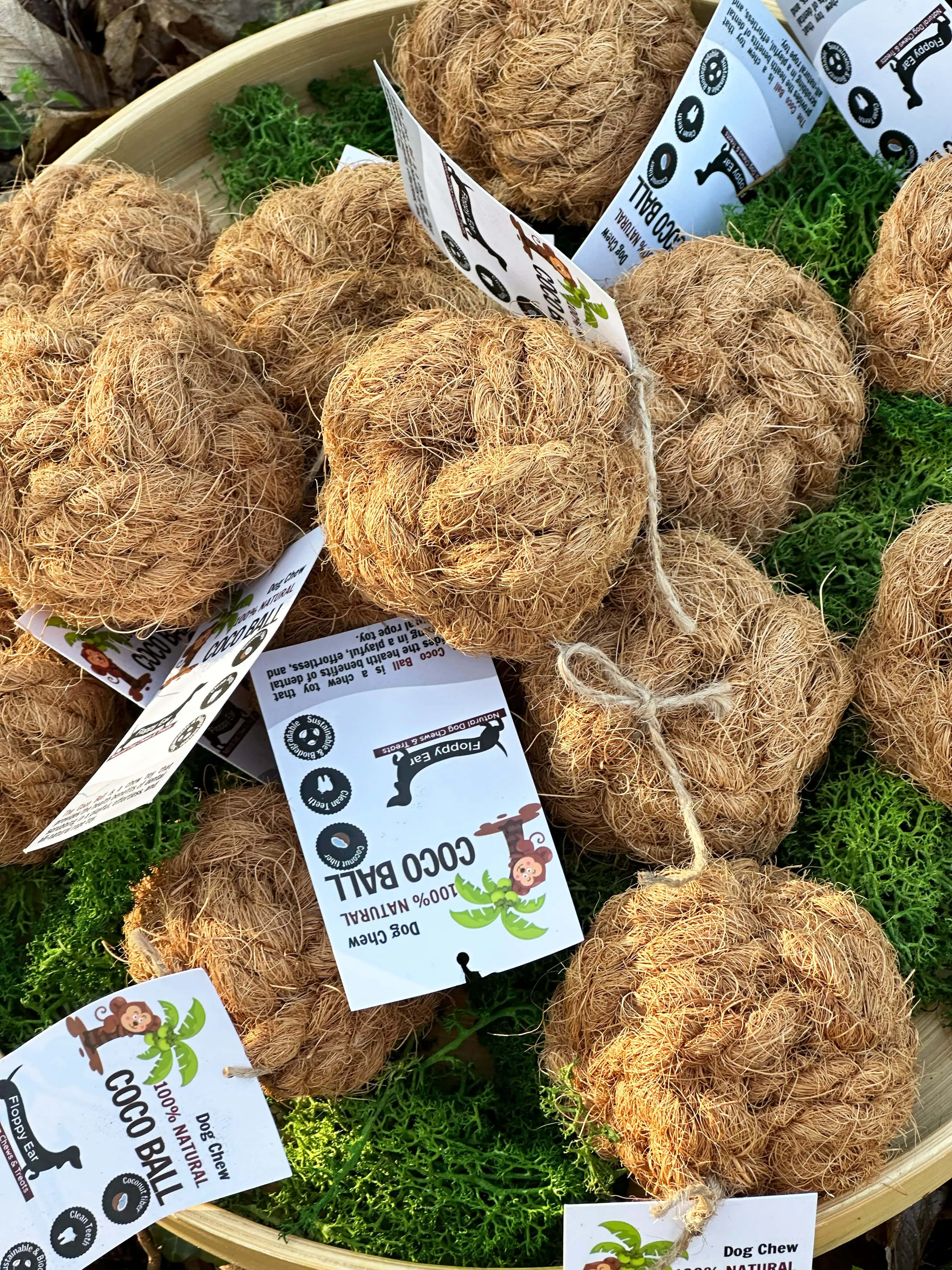 Coconut Fibre Ball Toy