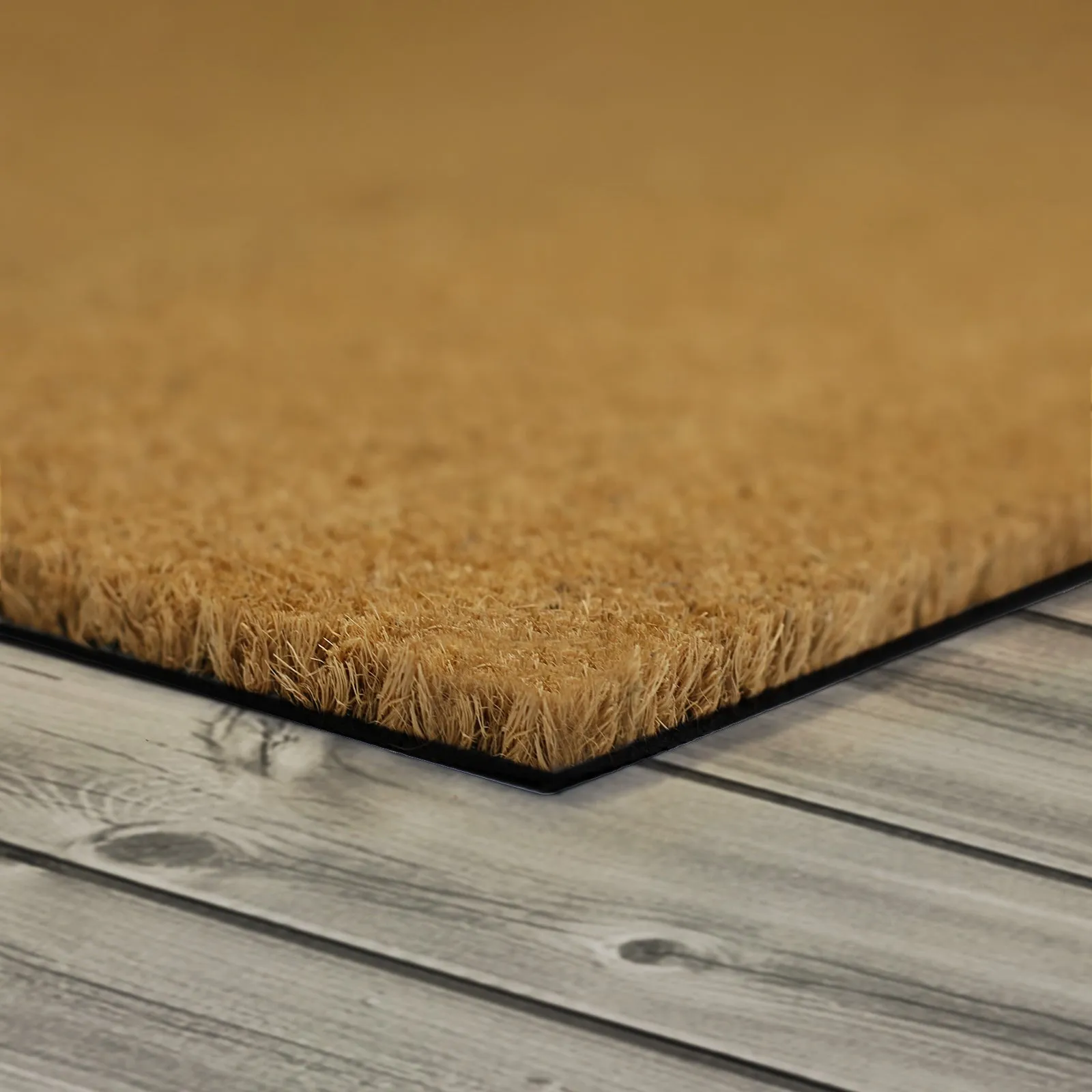 Coir Doormat - Black Speckled Hello