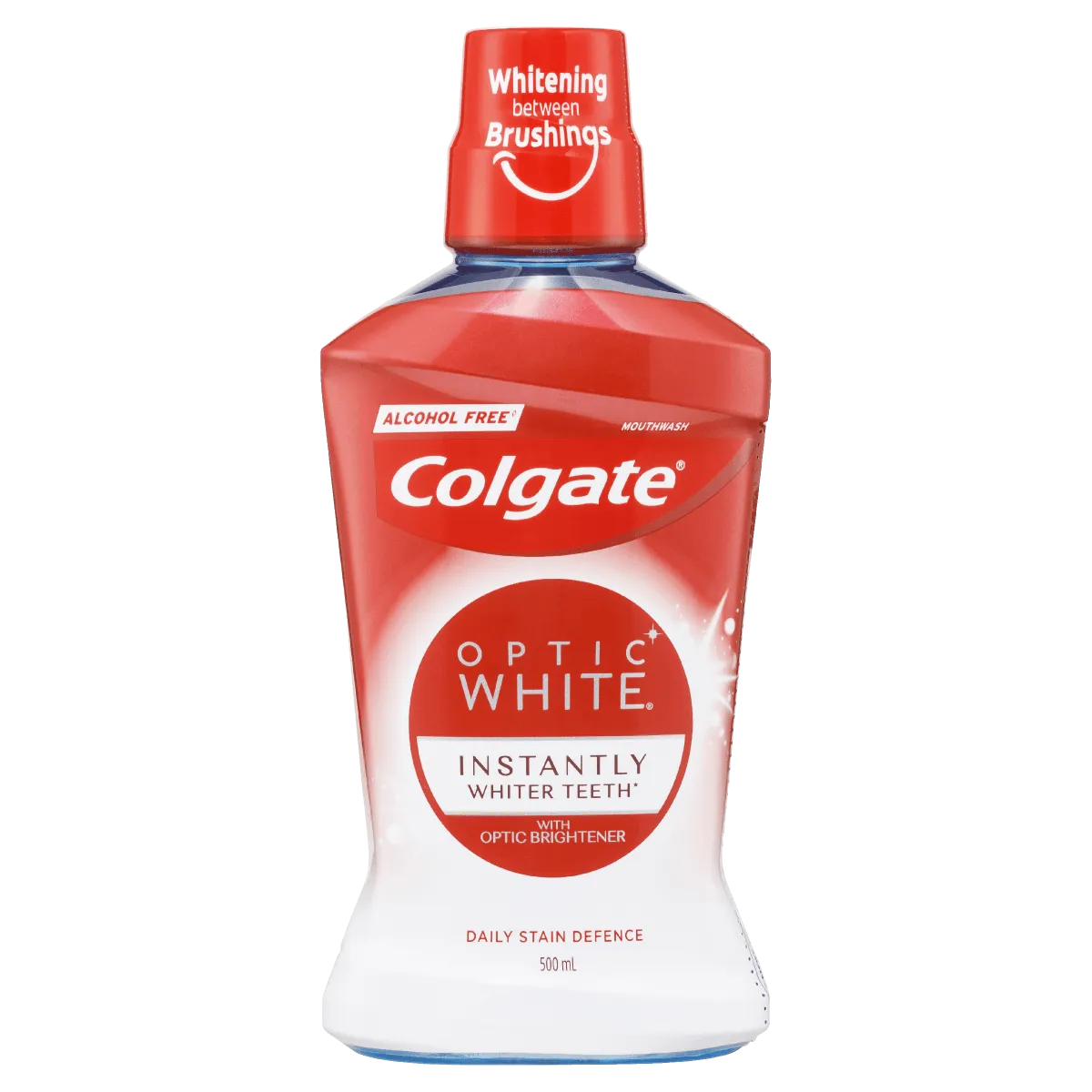 Colgate Optic White Teeth Whitening Mouthwash 500mL