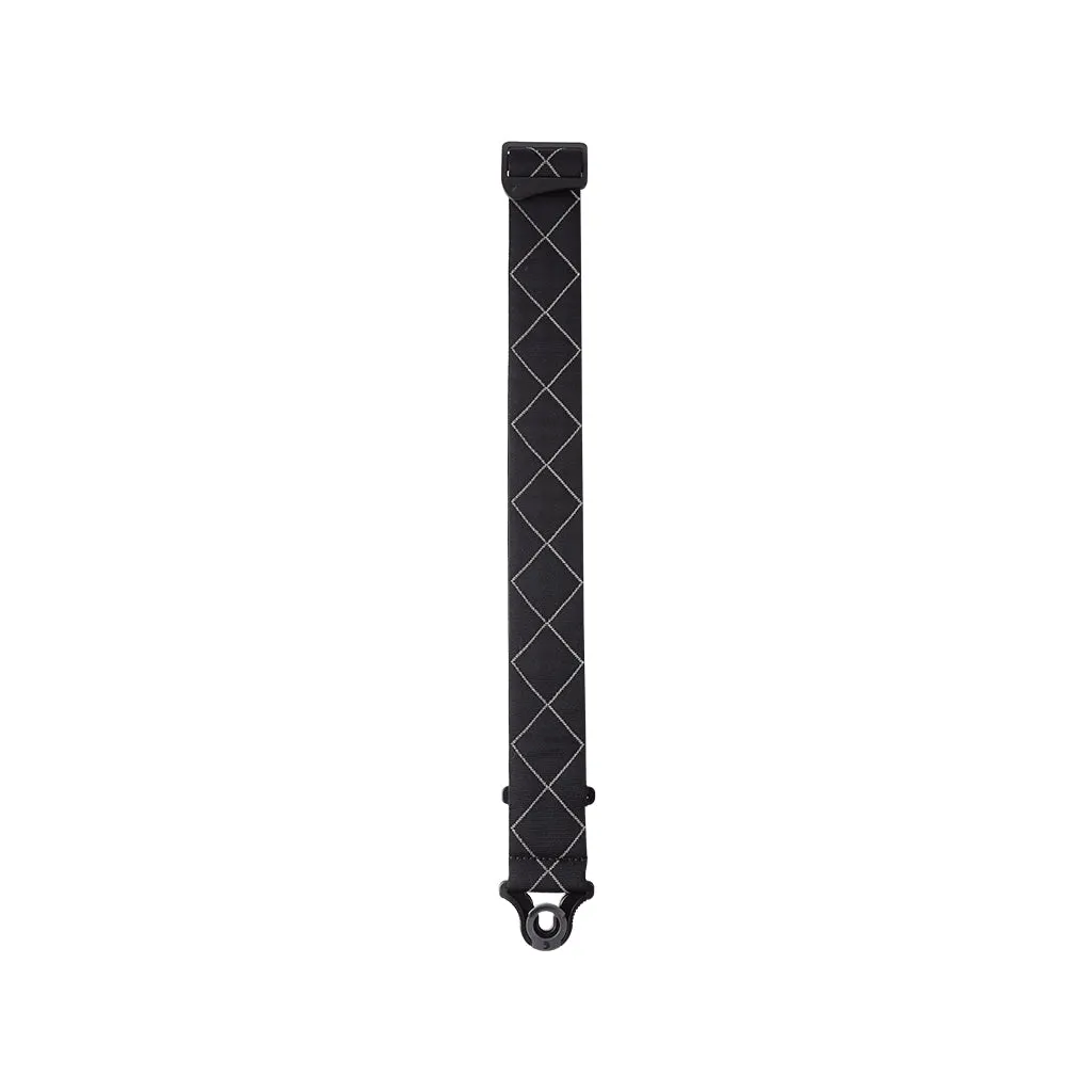 D'Addario 50mm Auto Lock Guitar Strap, Black Diamond Padded
