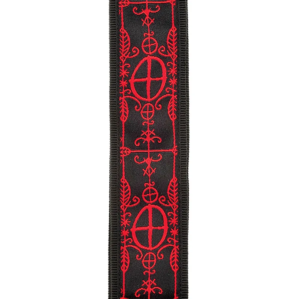D'Addario 50PLA12 50mm Planet Lock Voodoo Nylon Guitar Strap