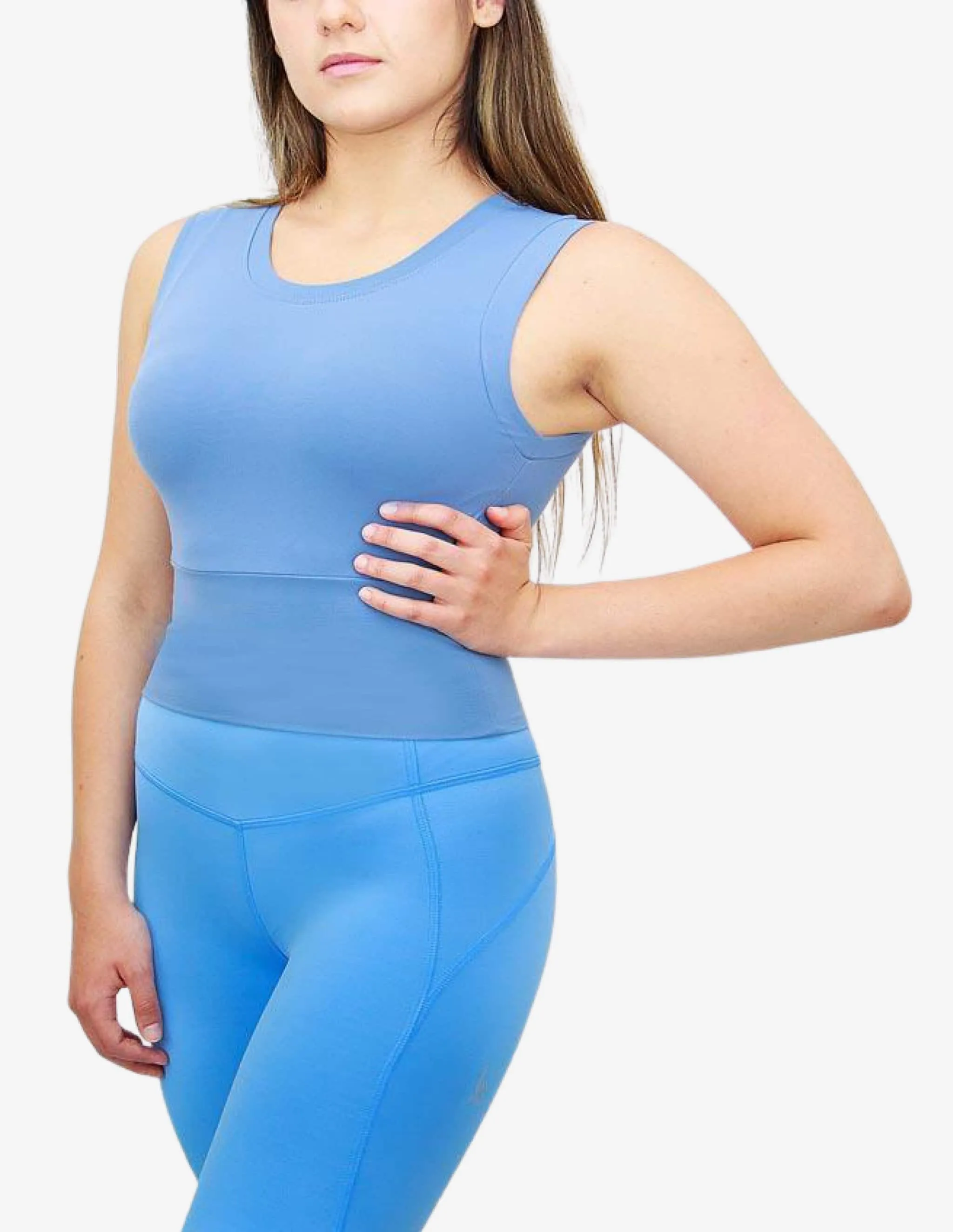 Deep Breath Tank Blue
