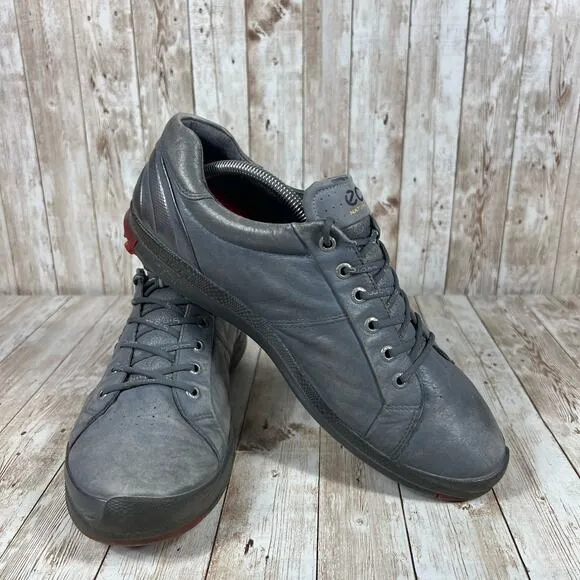 Ecco biom hybrid golf‎ shoes Mens 11 gray red