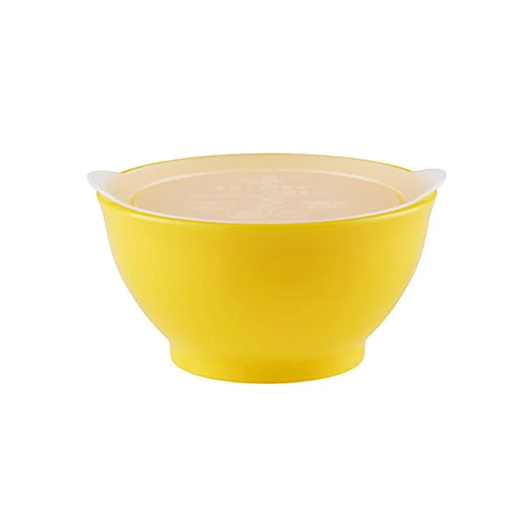 Elipse Kids Spill-Proof Anti-Slip Bowl Stage 1 8oz | Twin Pack with Lid Pink
