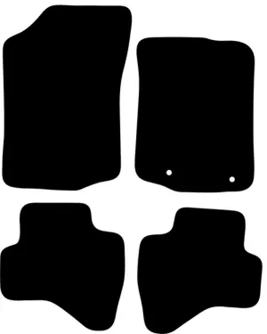 Exact Fit Tailored Car Mats Citroen C1 (2012-Onwards)