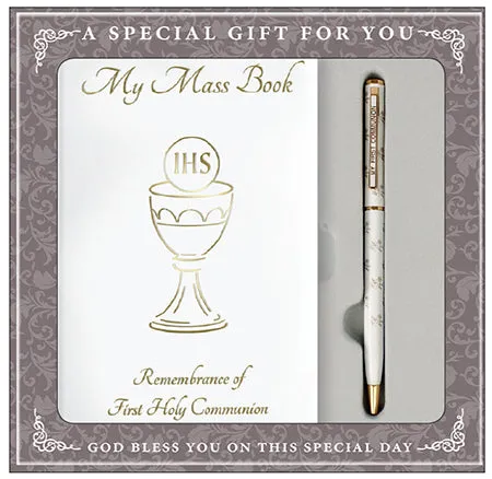 First Holy Communion Girls Prayer Book Gift Set