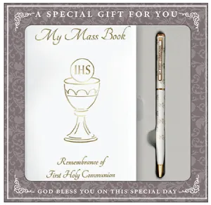 First Holy Communion Girls Prayer Book Gift Set